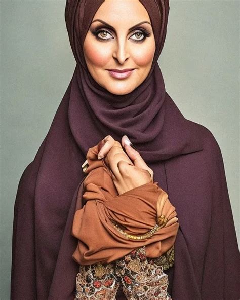 ava addams hijab|AI Art Generator: ava addams with hijab .